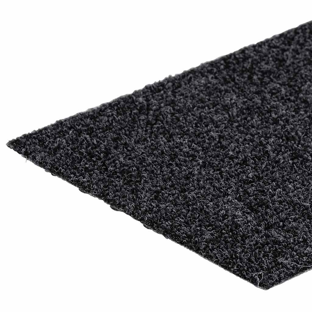Prostirke za stepenice samoljepljive 30 kom 76x20 cm tamnosive pravokutne