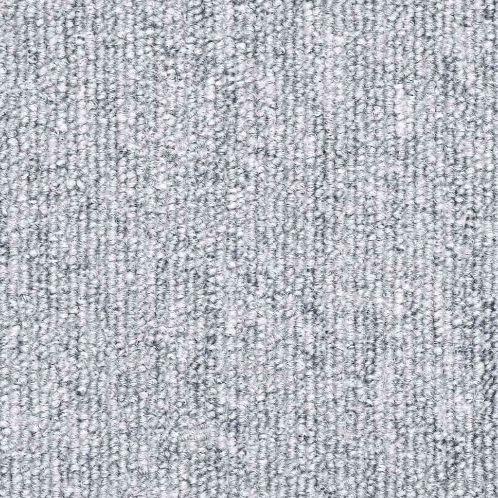 Prostirke za stepenice 30 kom 56x17x3 cm svijetlo sive poluokrugle