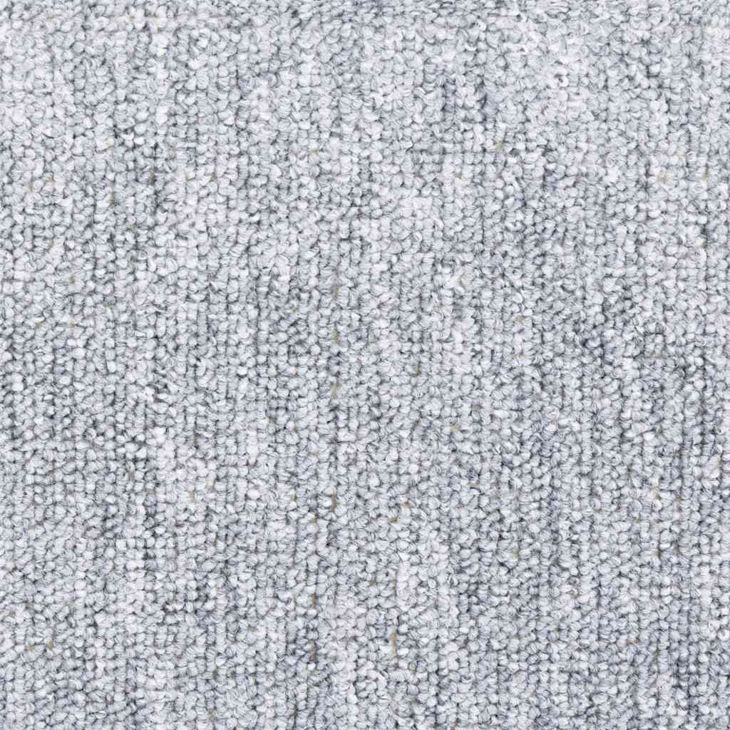 Prostirke za stepenice 30 kom 65x24x4 cm svijetlo sive poluokrugle velike