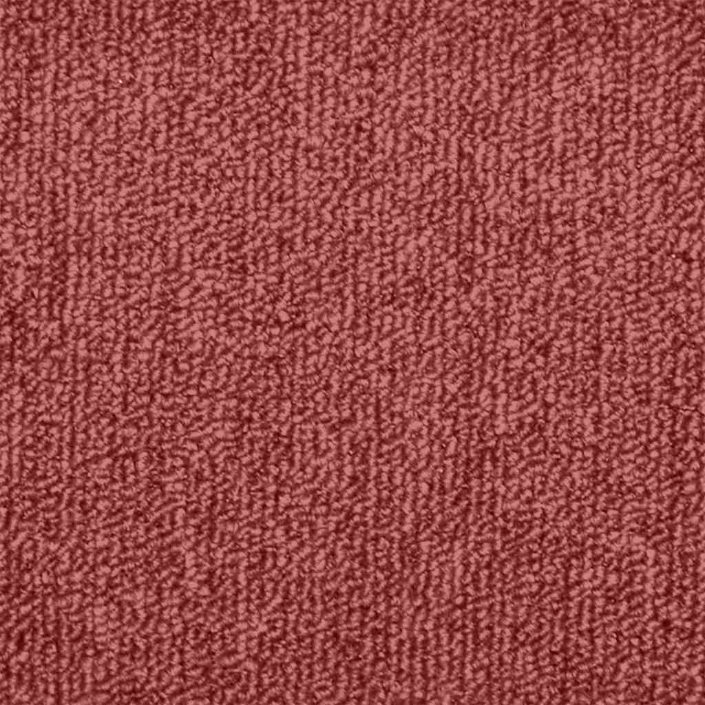 Prostirke za stepenice 30 kom 65x24x4 cm Bordo poluokrugle velike