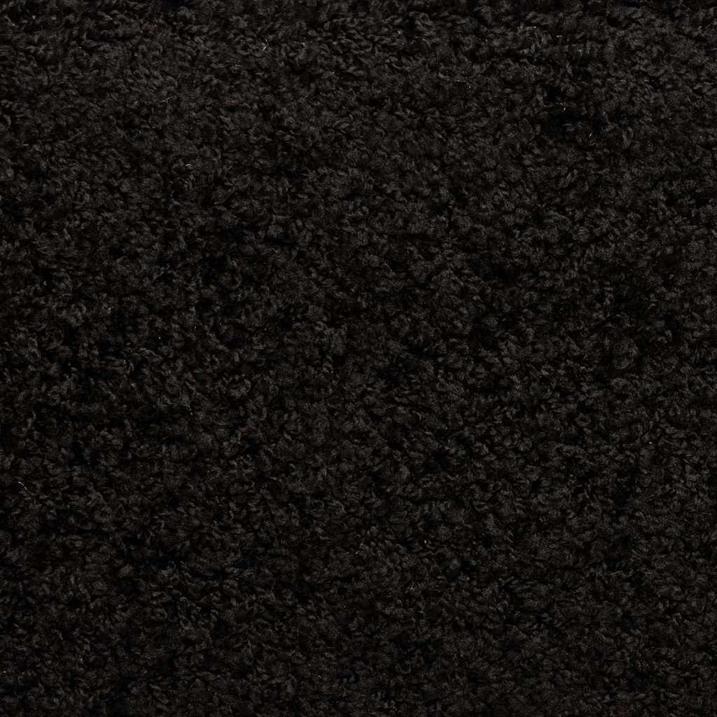 Prostirke za stepenice 20 kom 65x21x4 cm Crne s pravokutnim rubom