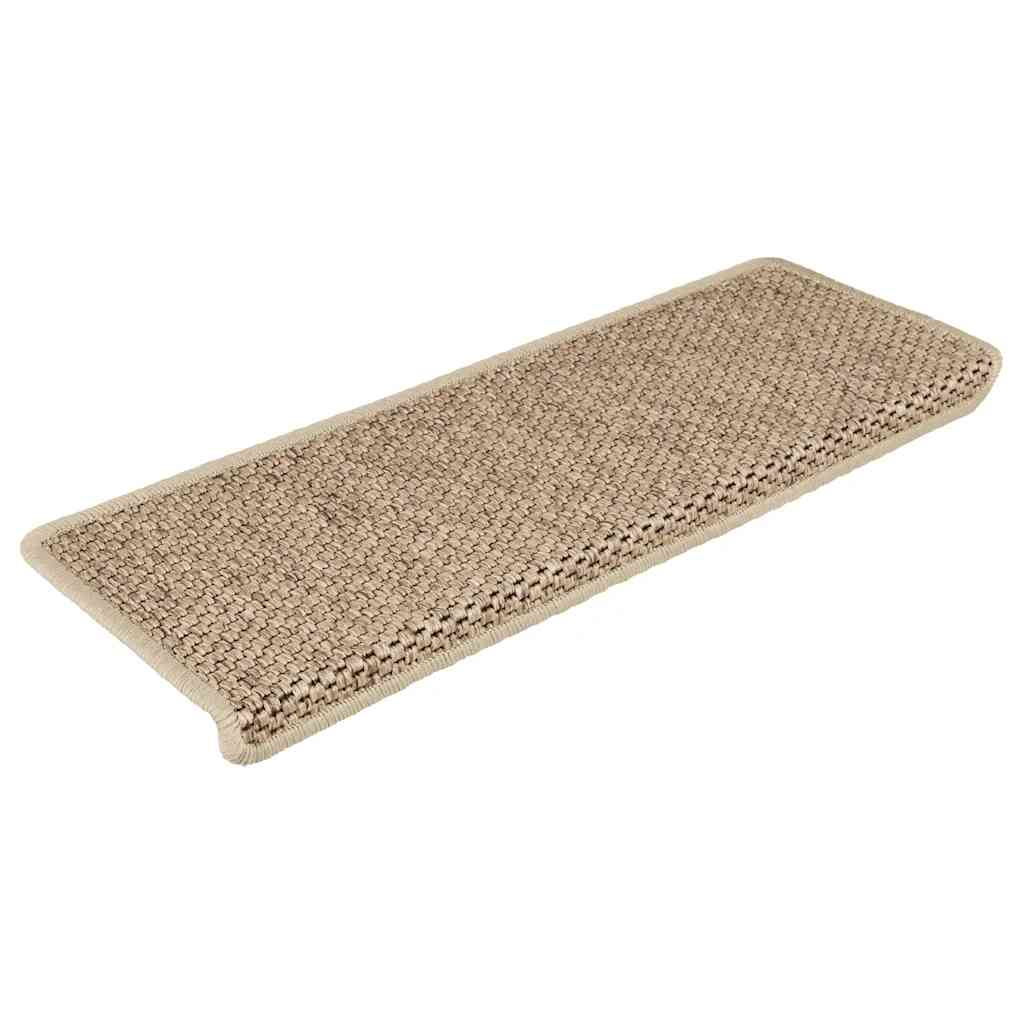 Samoljepljivi otirači za stepenice 30kom 65x21x4cm boja pijeska