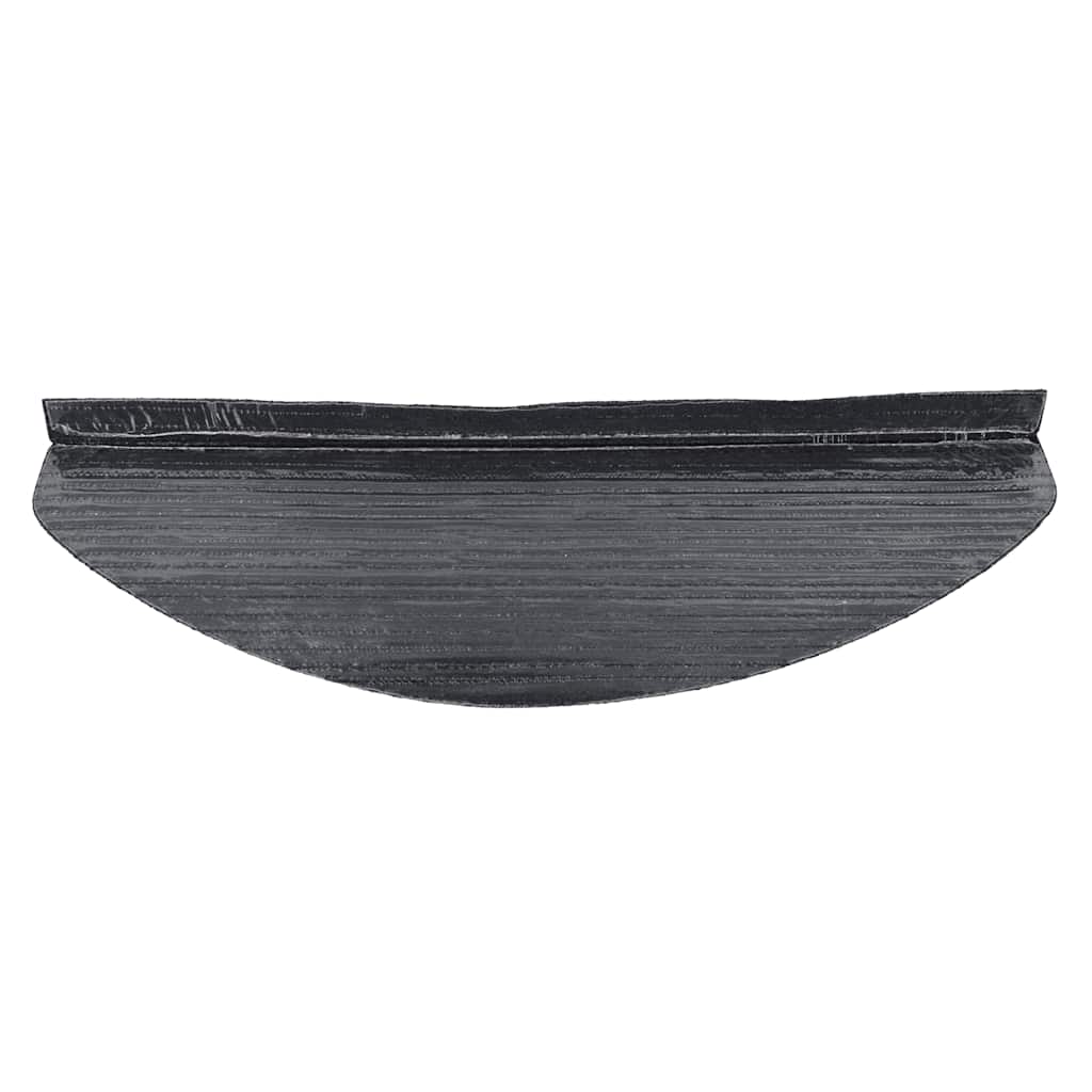 Samoljepljivi otirači za stepenice 20 kom crni 56 x 17 x 3 cm