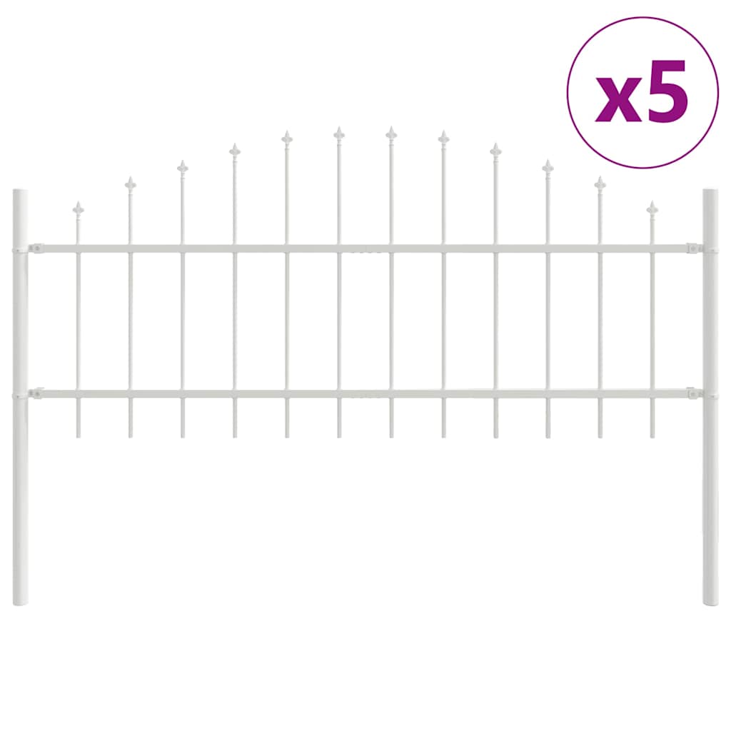 Vrtna Ograda Woerden 5 pcs Bijelo