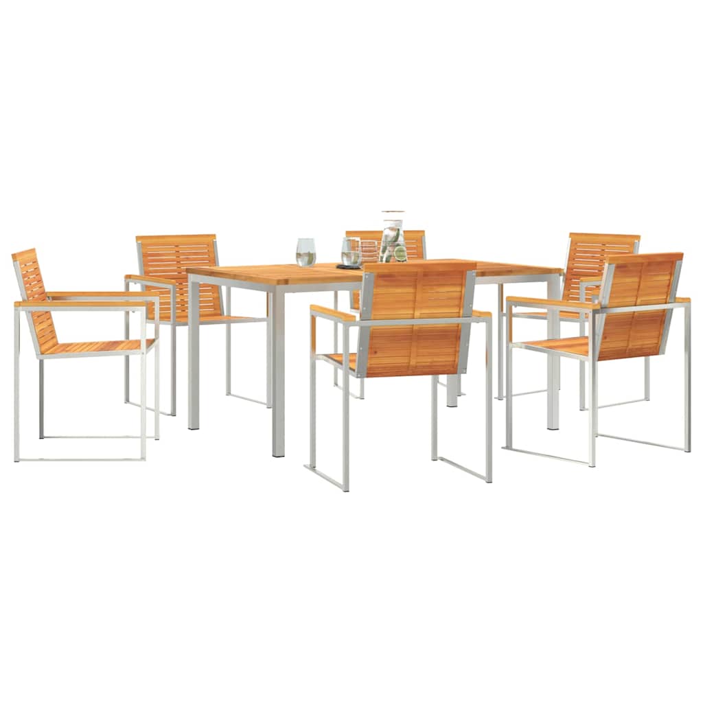 Vrtni set za objed 7 pcs
