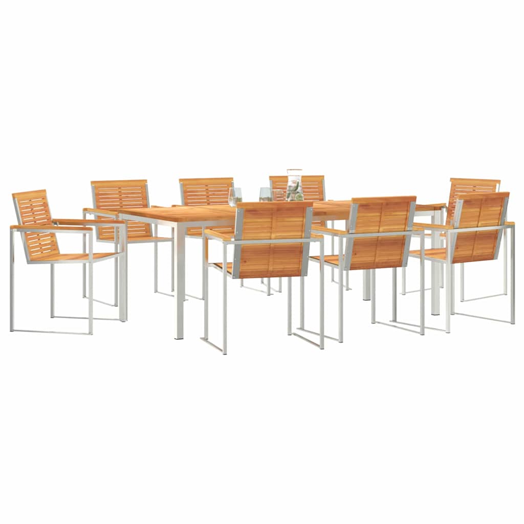 Vrtni set za objed 9 pcs