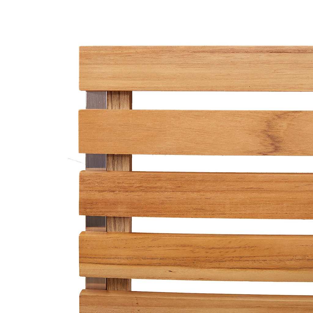 Vrtna stolica 8 pcs Prirodna nafta Čvrsto teak drvo