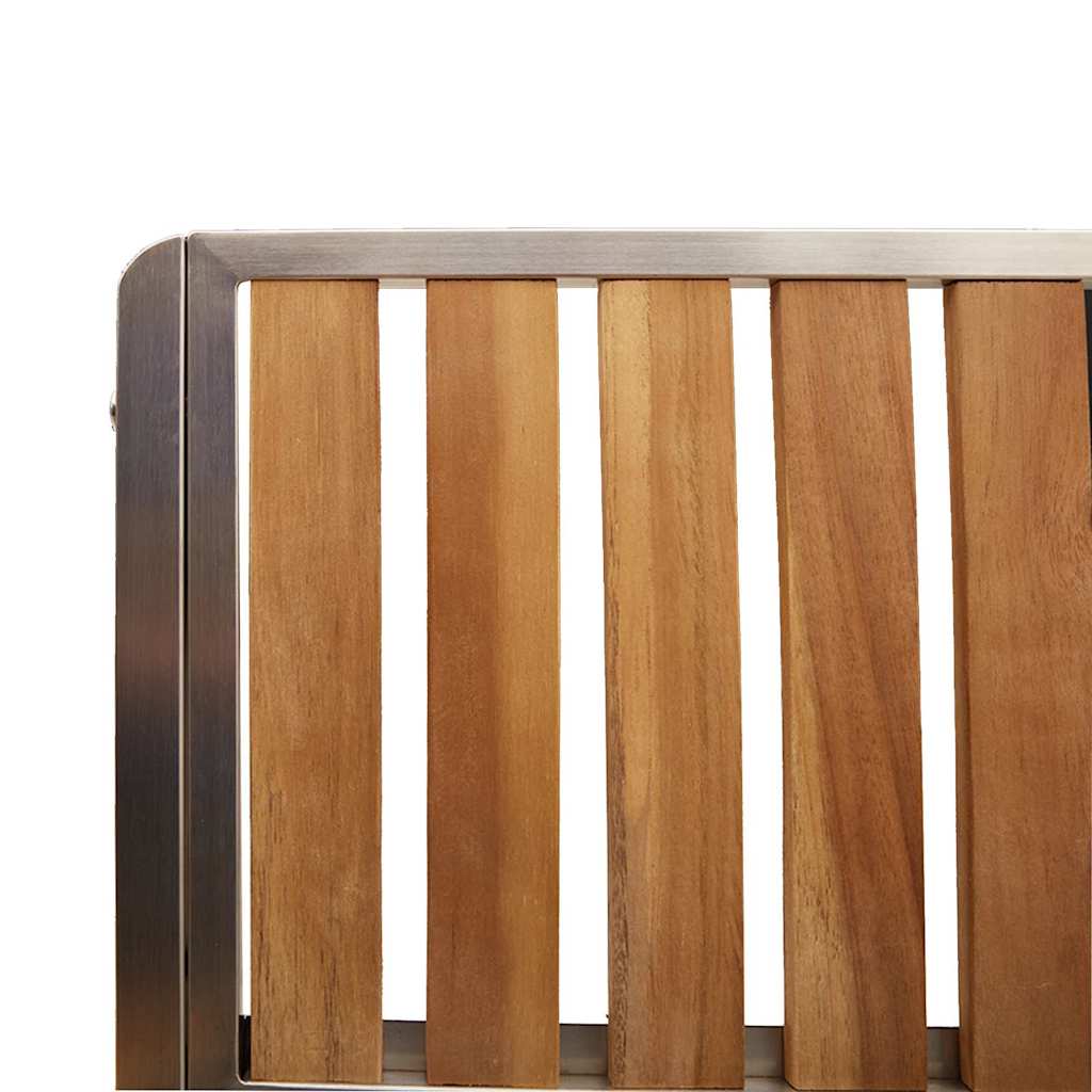 Vrtna stolica 6 pcs Smeđa 56 x 54,5 x 87 cm Čvrsto drvo akacije