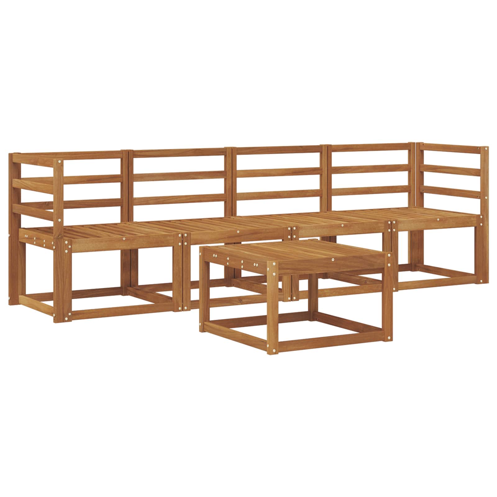 Set vanjskih sofa 5 pcs Prirodna