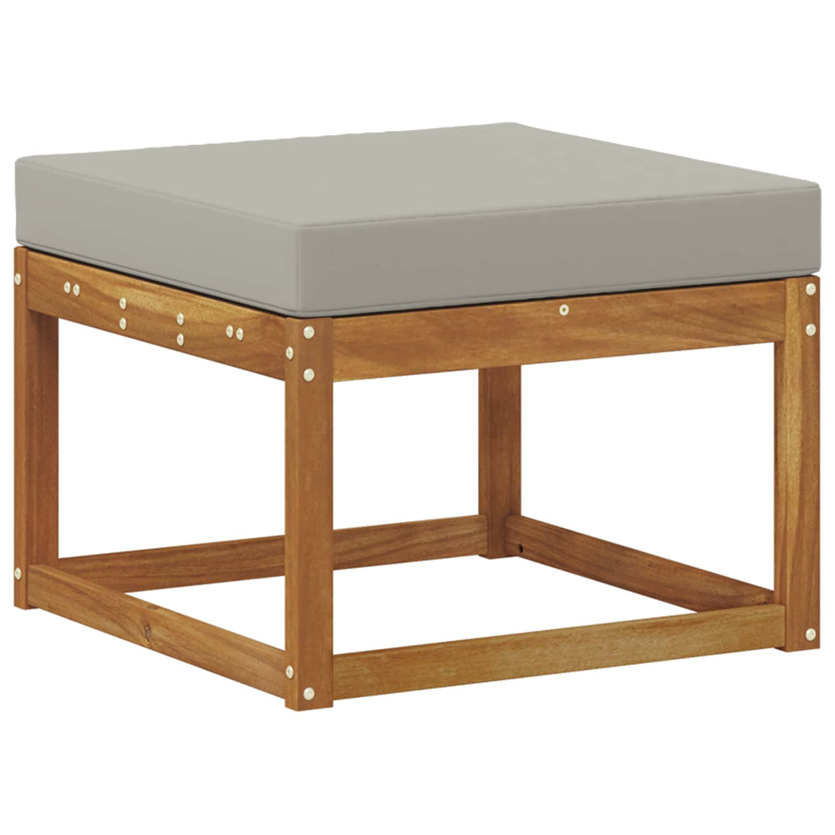 Set vanjskih sofa 9 kom. Prirodna i svijetlo siva