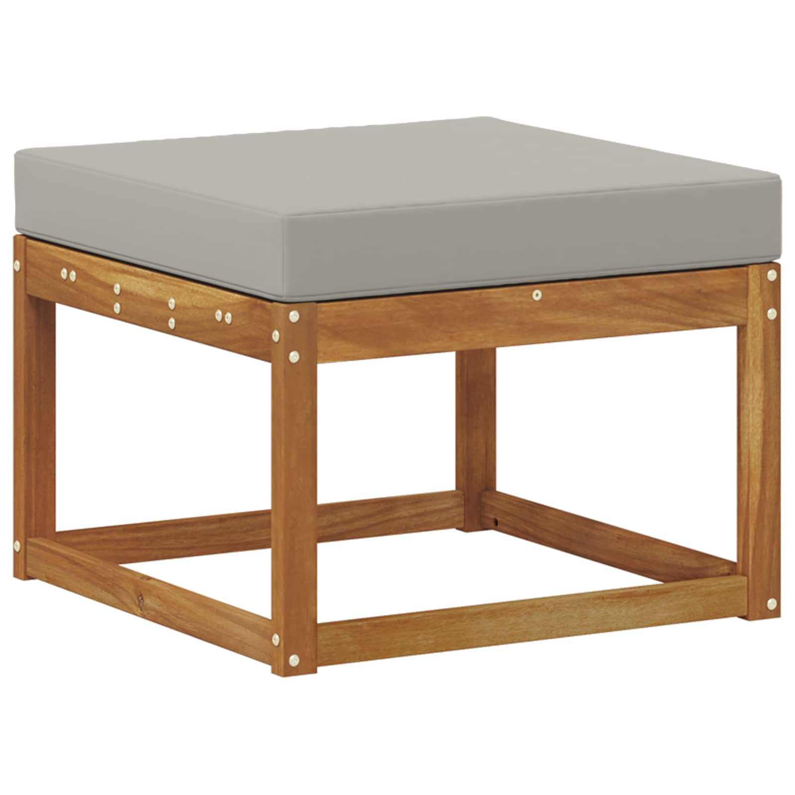 Set vanjskih sofa 9 kom. Prirodna i svijetlo siva