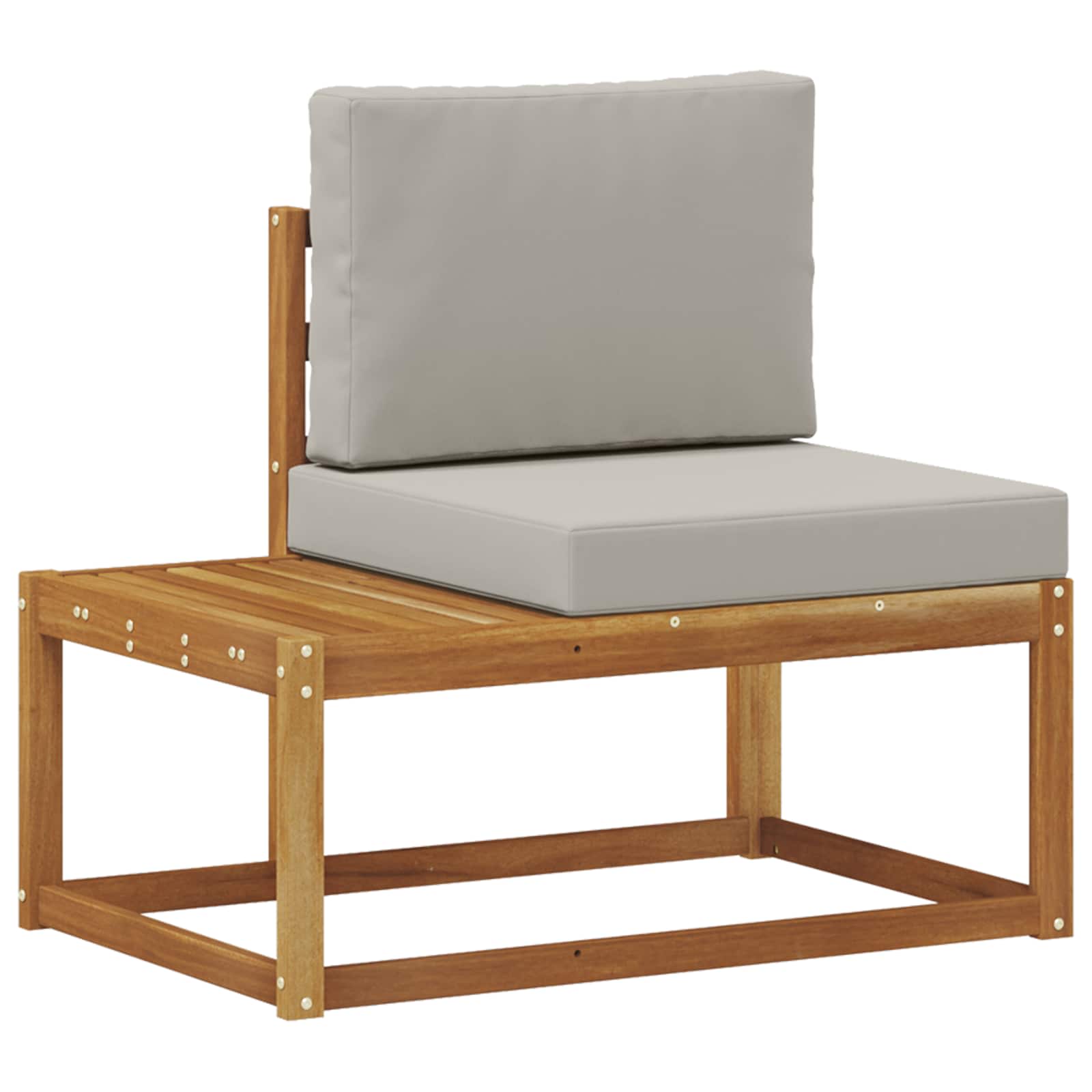 Set vanjskih sofa s jastukom 2 pcs Prirodna