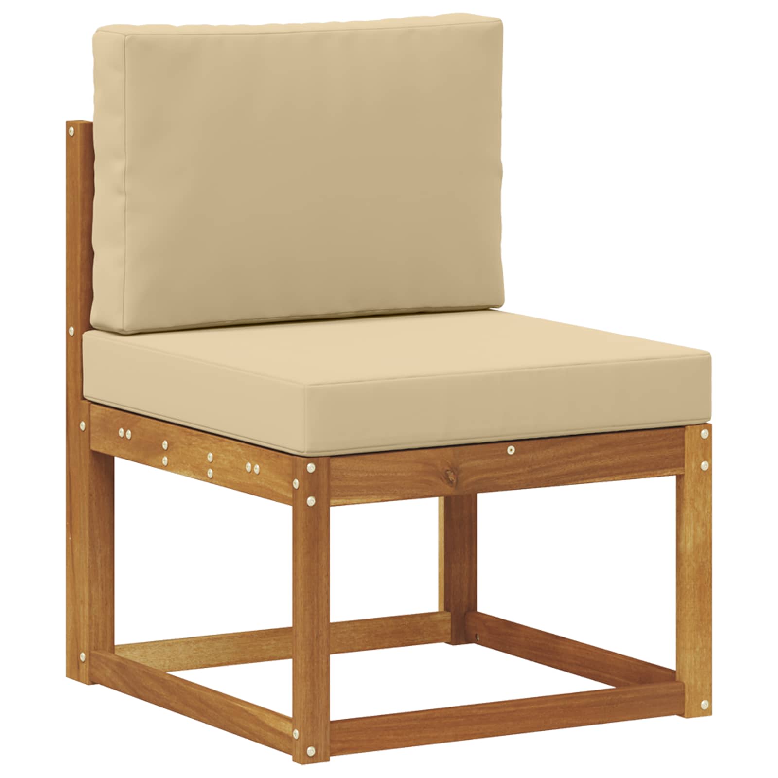 Set vanjskih sofa 11 kom. Prirodna i bež