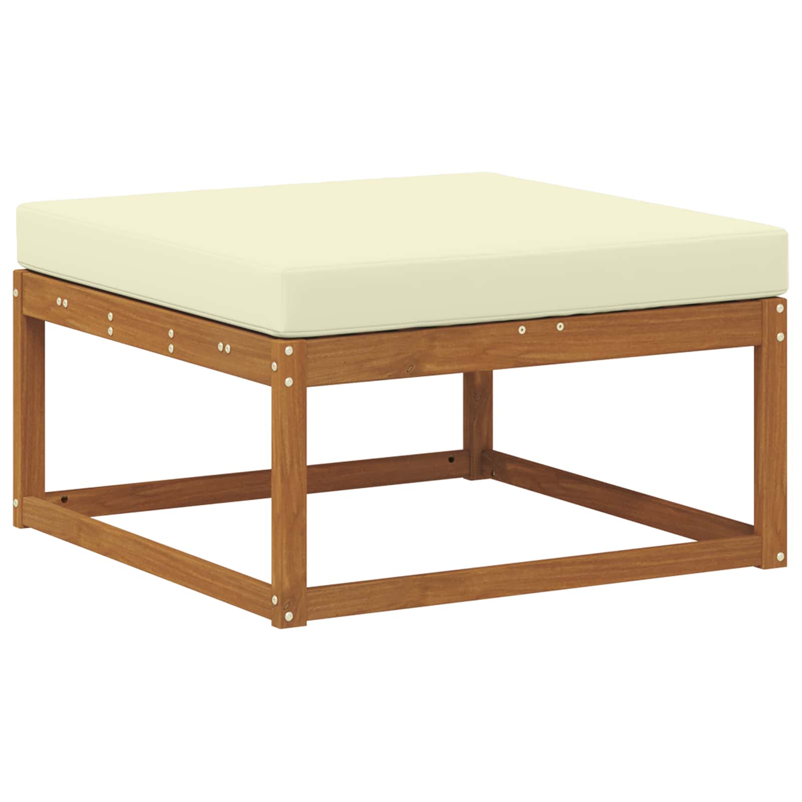 Set vanjskih sofa s jastukom 5 pcs Prirodna i krem