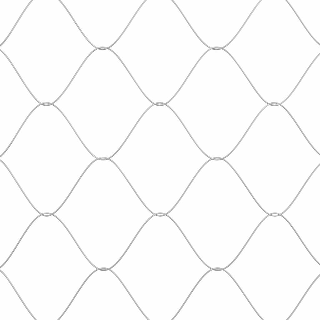 Kavez za psa s krovom Srebrno 600 x 200 x 256 cm Čelik i PE