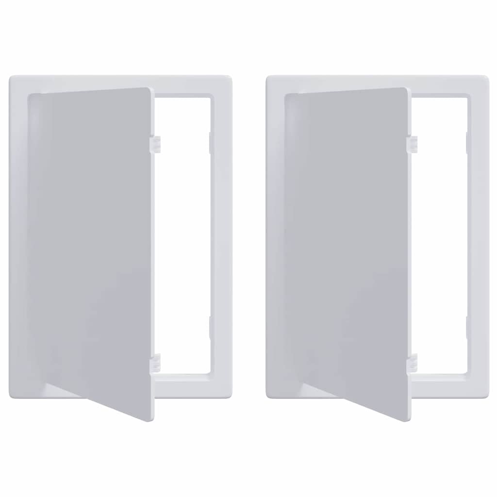 Paneli za pristup 2 pcs Bijelo 15 x 23 cm ABS plastika