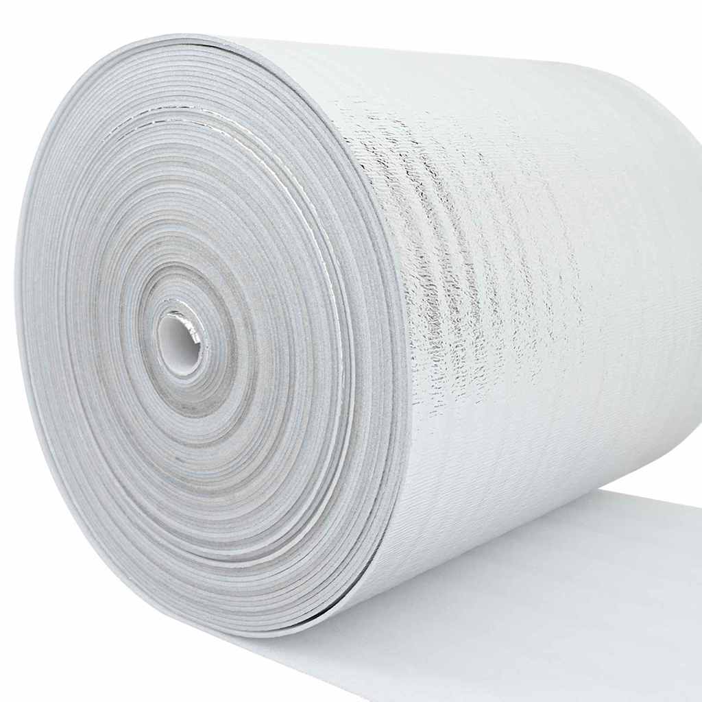 Reflektor topline za radijator Srebrno 15 x 0,5 m Polietilen