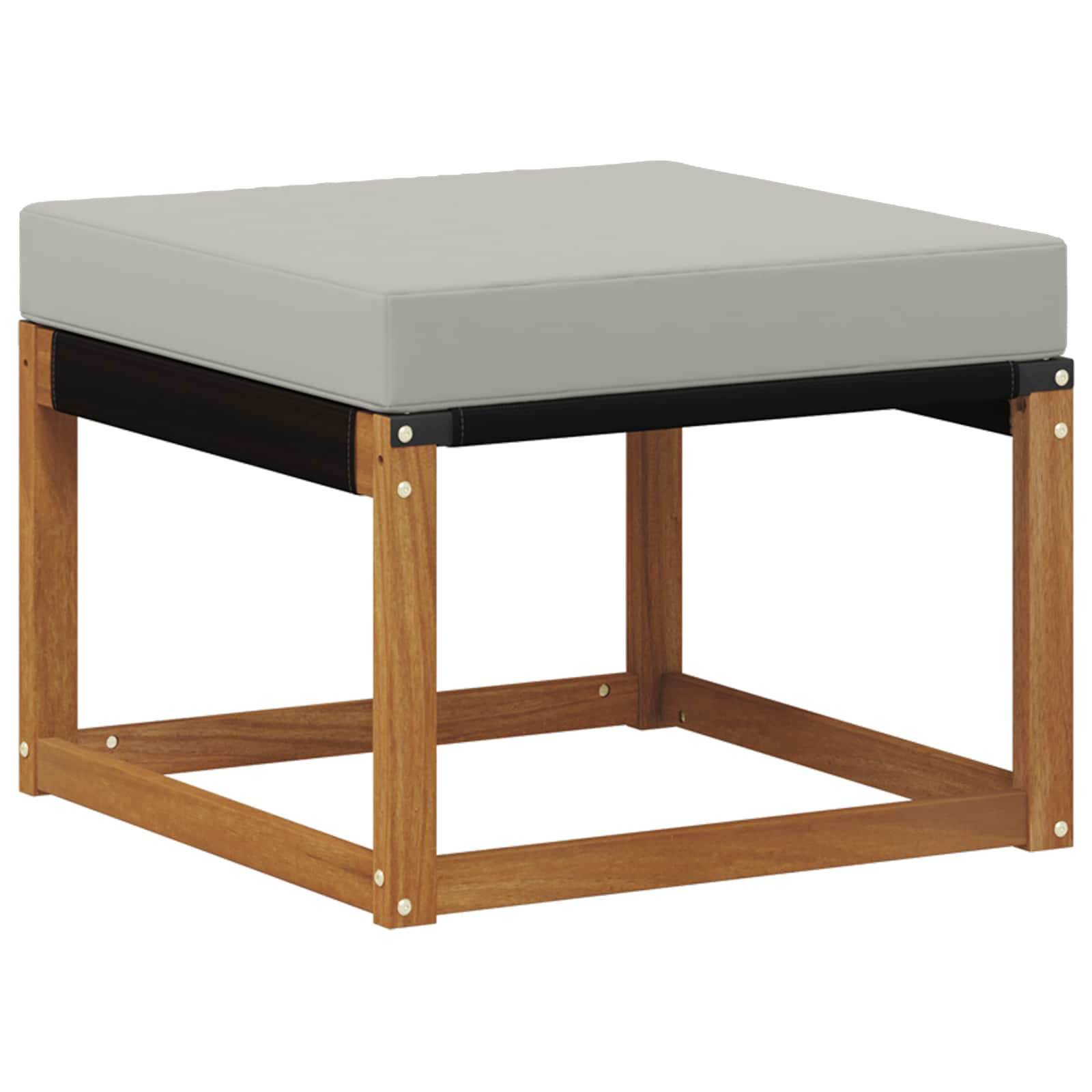 Set vanjskih sofa 6 kom. Prirodna i svjetlosiva