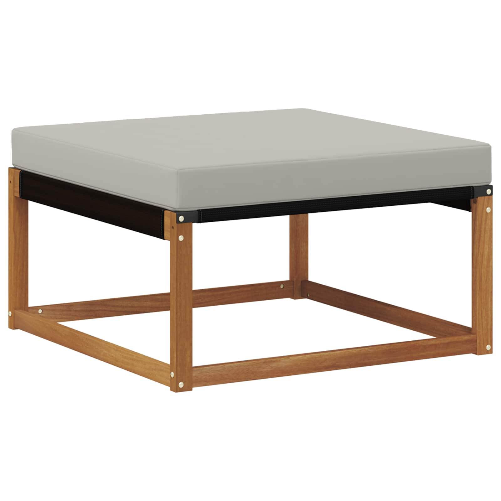 Set vanjskih sofa 4 kom. Prirodna i svjetlosiva