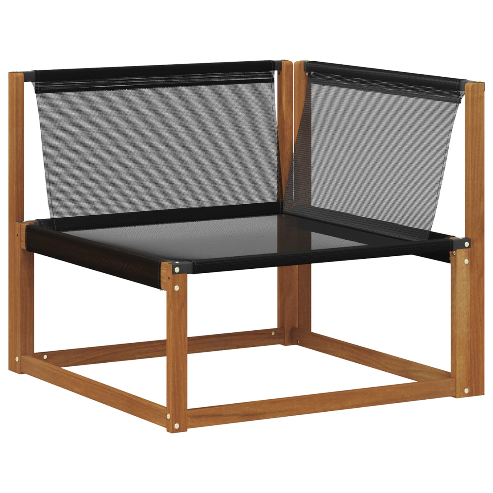 Set vanjskih sofa 8 kom. Prirodna i bež Čvrsto drvo akacije