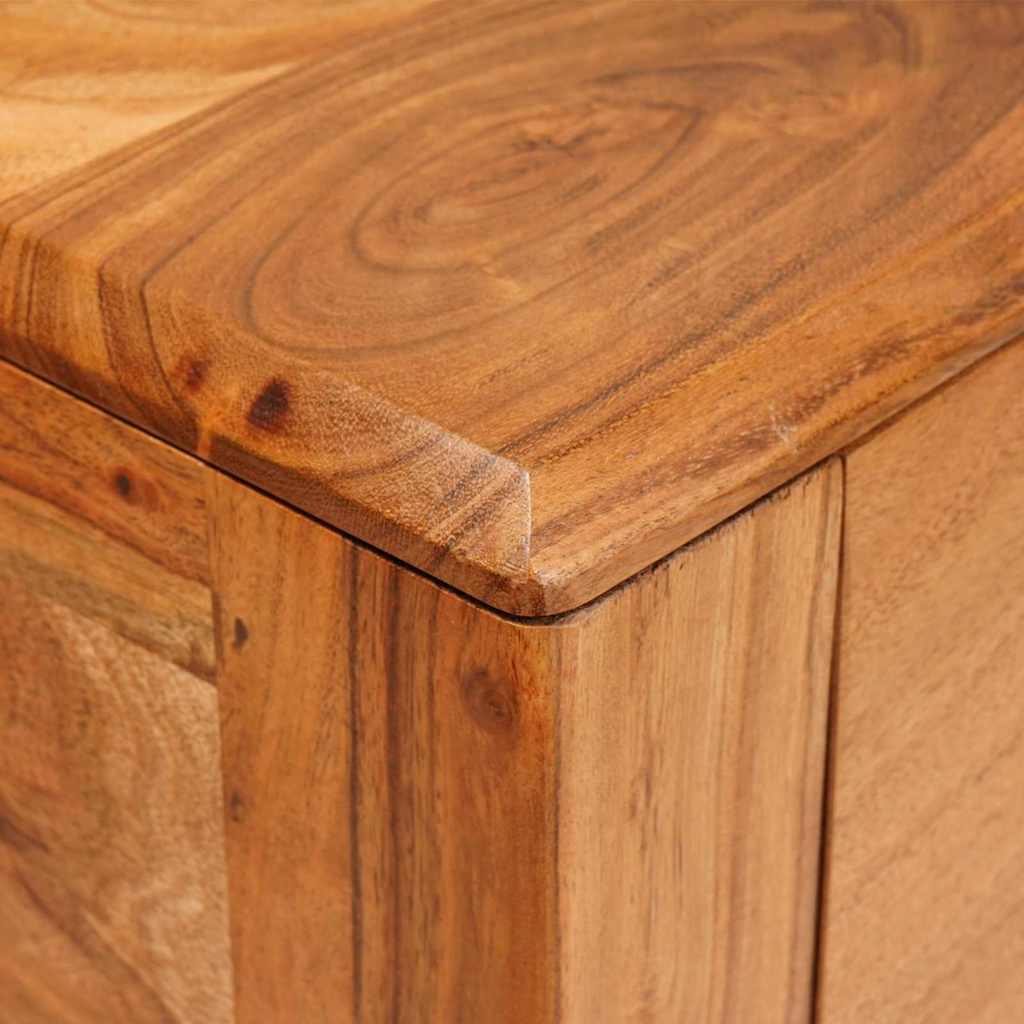 Konzolna stolica Smeđa 110 x 30 x 80 cm Čvrsto drvo akacije