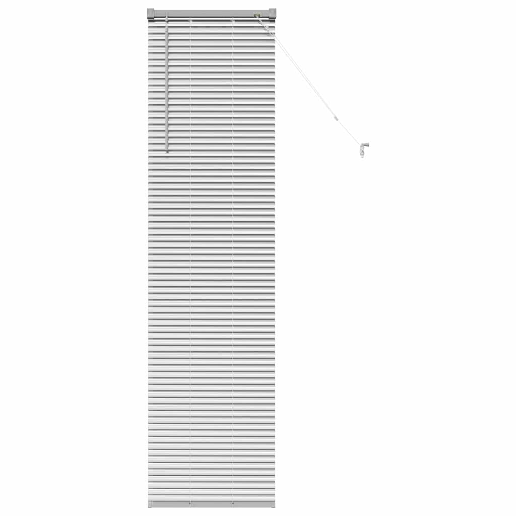 Venecijanski zastore Srebrno 175 x 40 cm Aluminij
