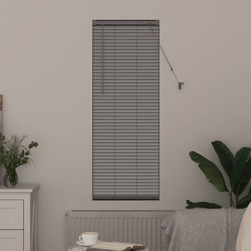 Venecijanski zastore Srebrno 175 x 45 cm Aluminij