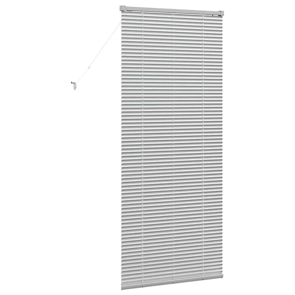 Venecijanski zastore Srebrno 175 x 70 cm Aluminij