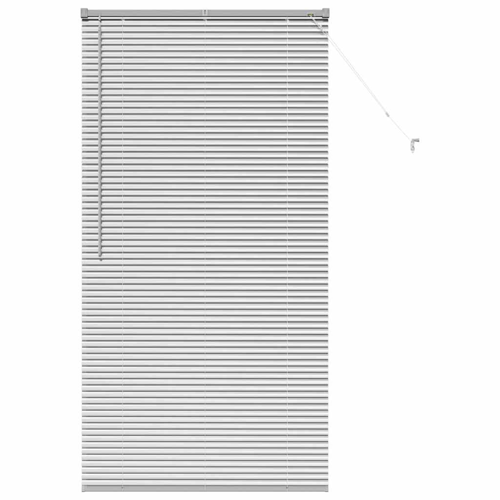 Venecijanski zastore Srebrno 175 x 90 cm Aluminij