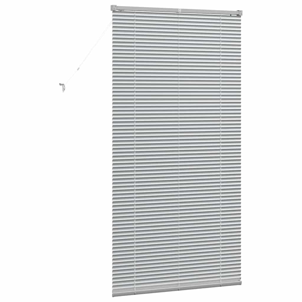 Venecijanski zastore Srebrno 175 x 95 cm Aluminij