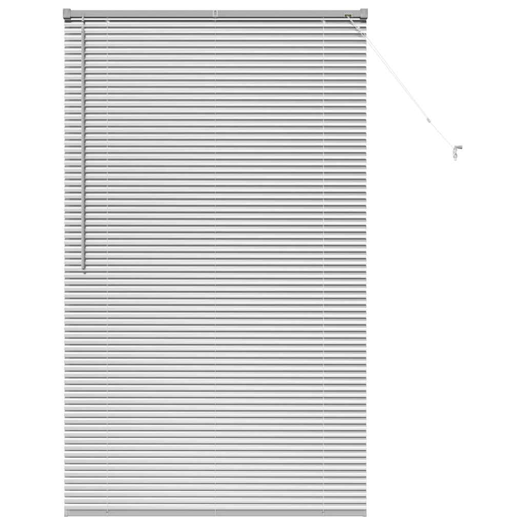 Venecijanski zastore Srebrno 175 x 105 cm Aluminij