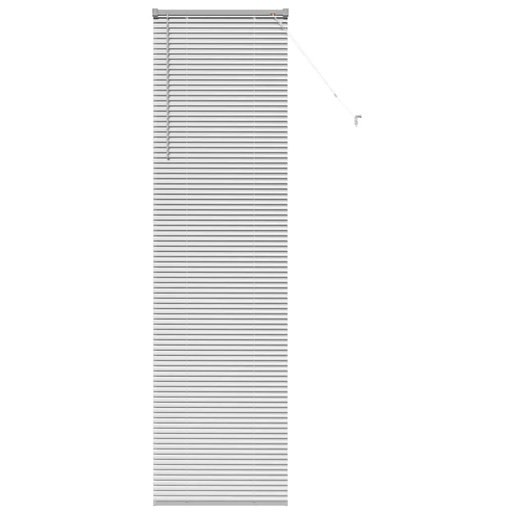 Venecijanski zastore Srebrno 220 x 60 cm Aluminij