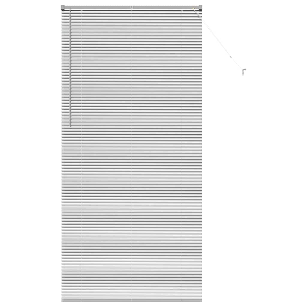 Venecijanski zastore Srebrno 220 x 105 cm Aluminij