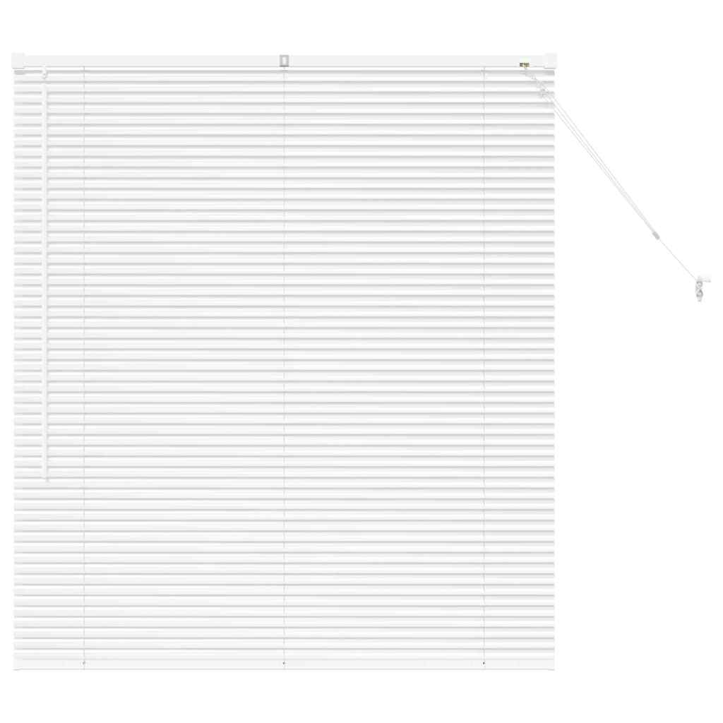 Venecijanski zastore Bijelo 130 x 120 cm Aluminij