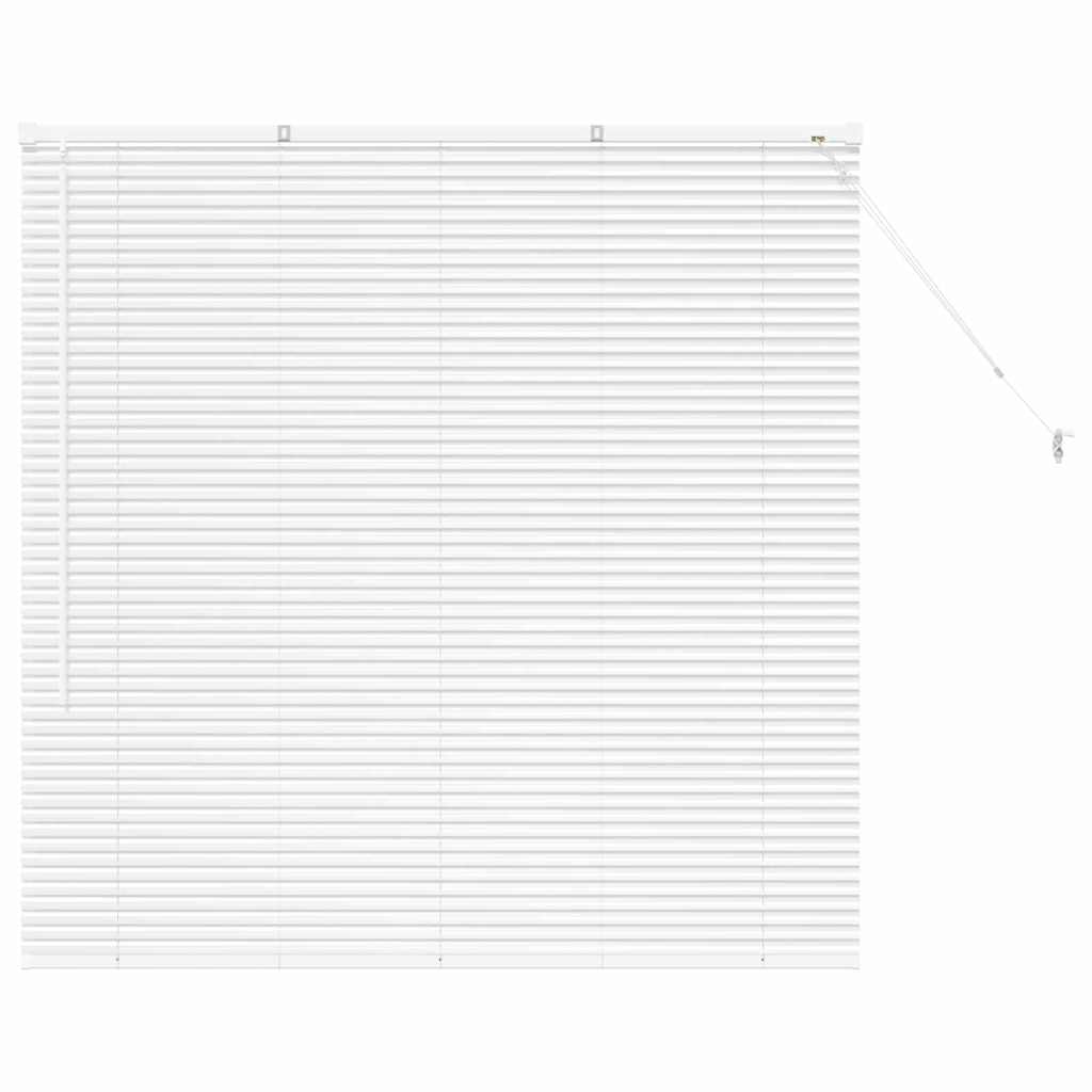 Venecijanski zastore Bijelo 130 x 130 cm Aluminij