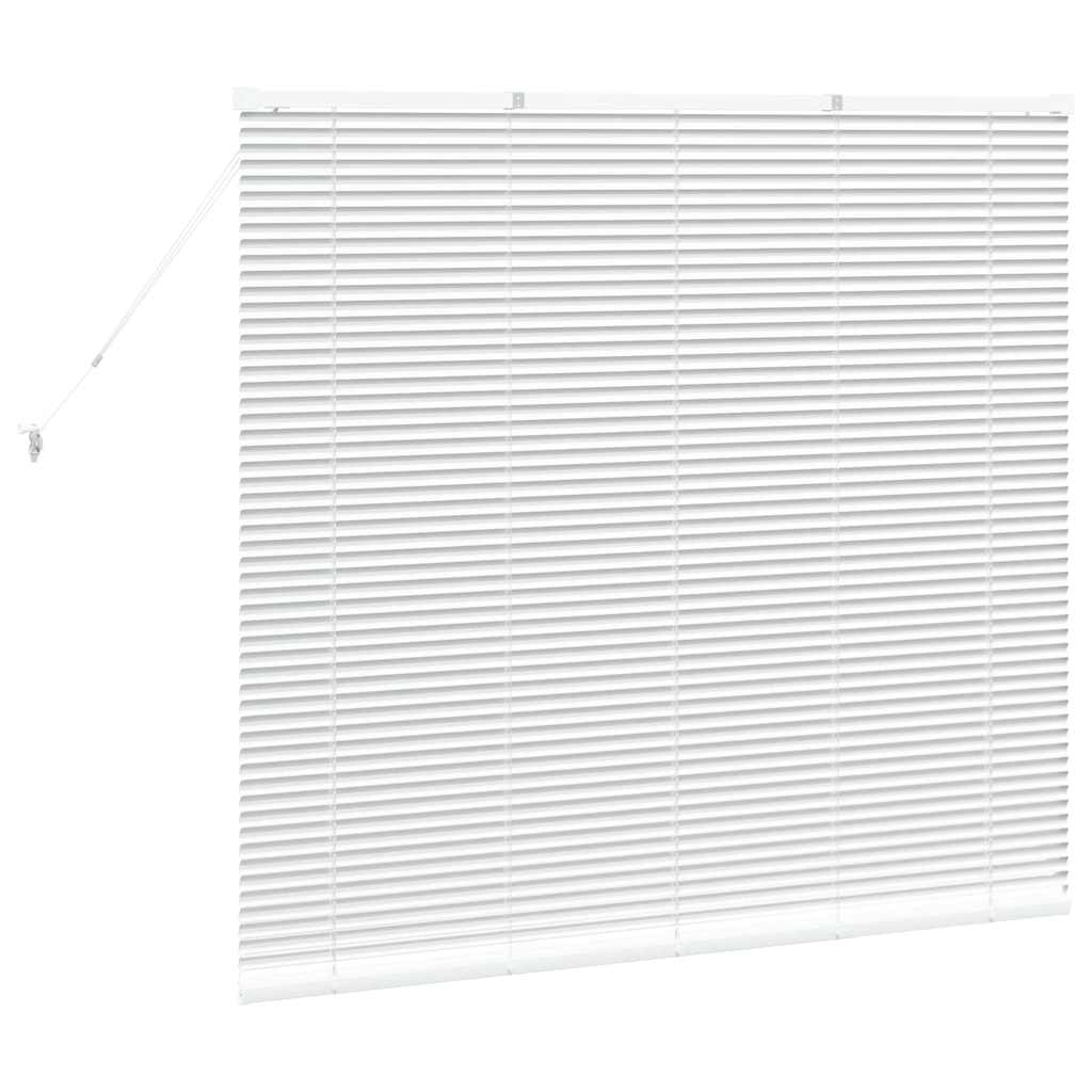 Venecijanski zastore Bijelo 130 x 150 cm Aluminij