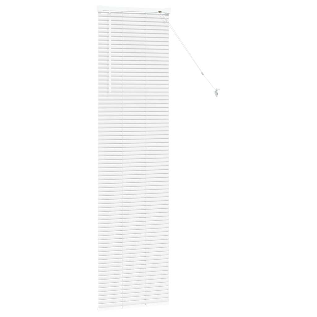 Venecijanski zastore Bijelo 175 x 40 cm Aluminij