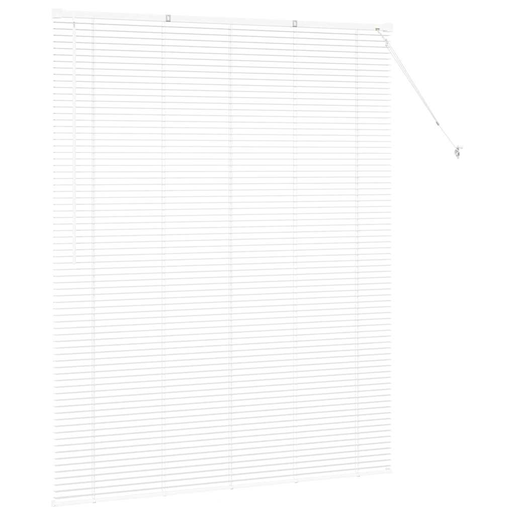 Venecijanski zastore Bijelo 175 x 140 cm Aluminij