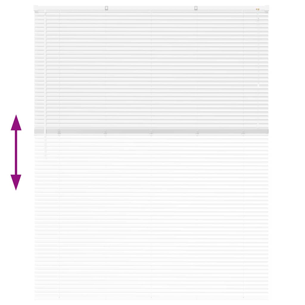 Venecijanski zastore Bijelo 175 x 150 cm Aluminij