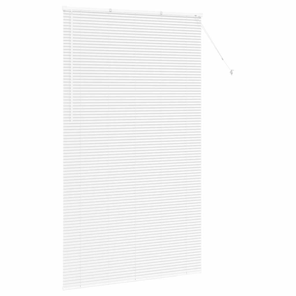 Venecijanski zastore Bijelo 220 x 125 cm Aluminij