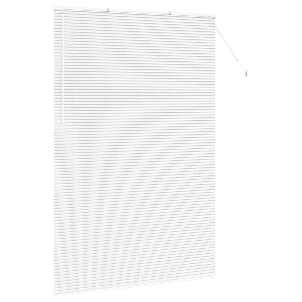 Venecijanski zastore Bijelo 220x150cm Aluminij