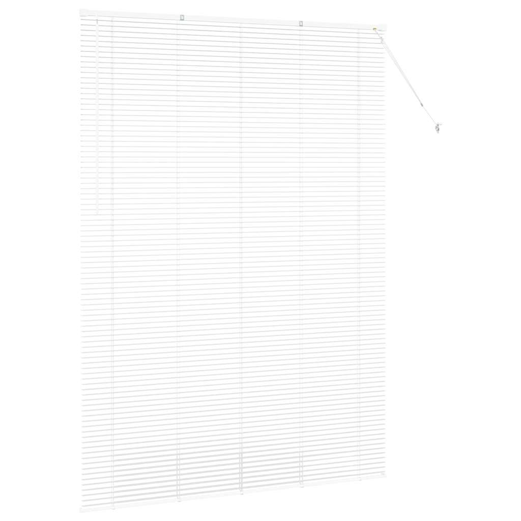 Venecijanski zastore Bijelo 220 x 155 cm Aluminij