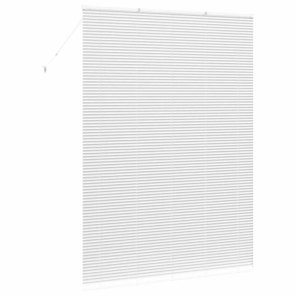 Venecijanski zastore Bijelo 220 x 160 cm Aluminij