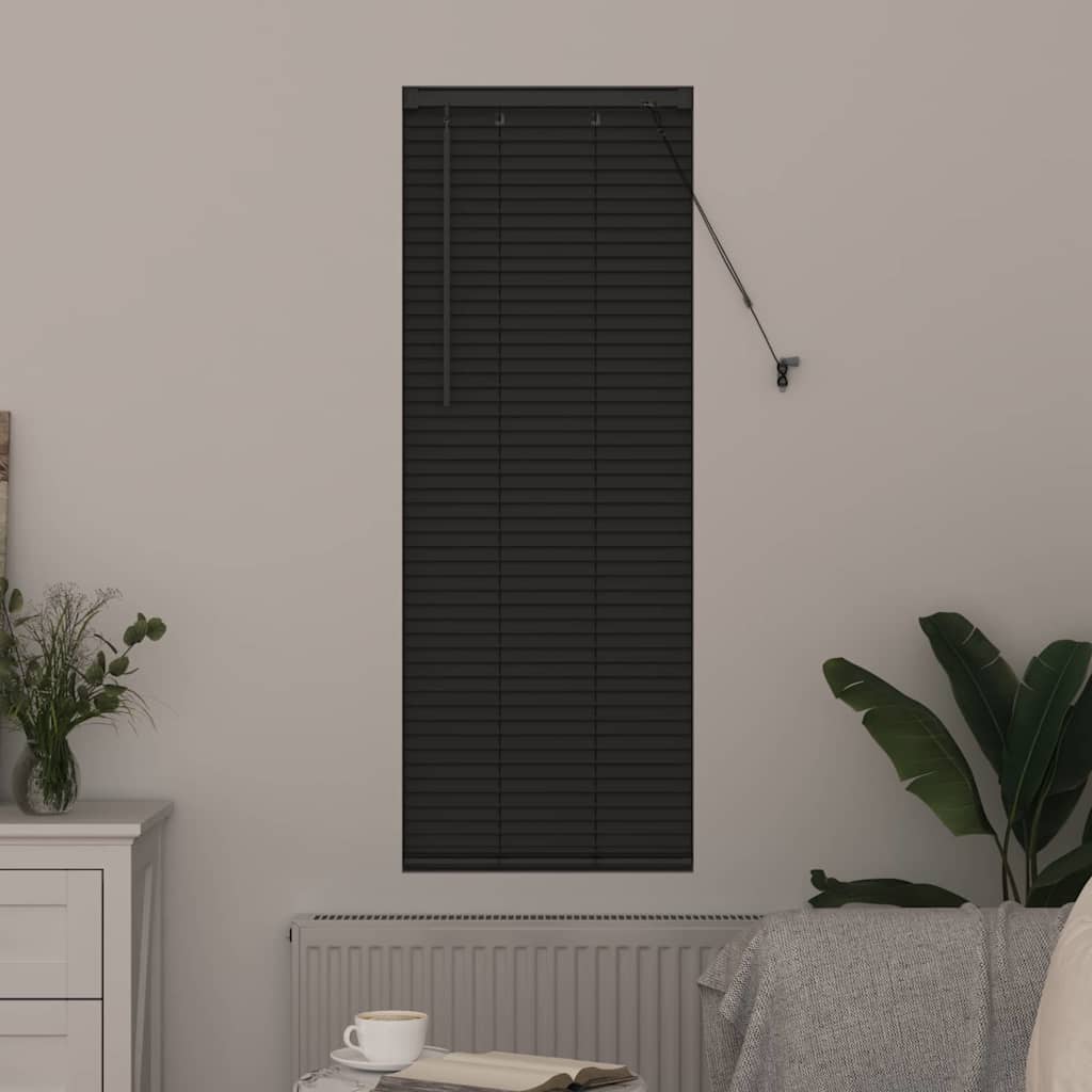 Venecijanski zastore Tamno siva 130 x 50 cm Aluminij