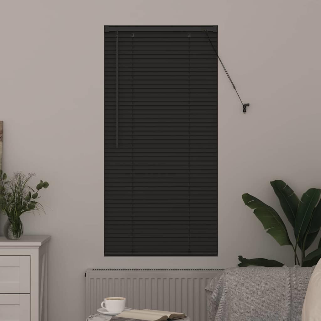 Venecijanski zastore Tamno siva 130 x 60 cm Aluminij