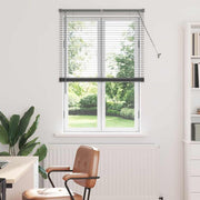Venecijanski zastore Tamno siva 175 x 85 cm Aluminij