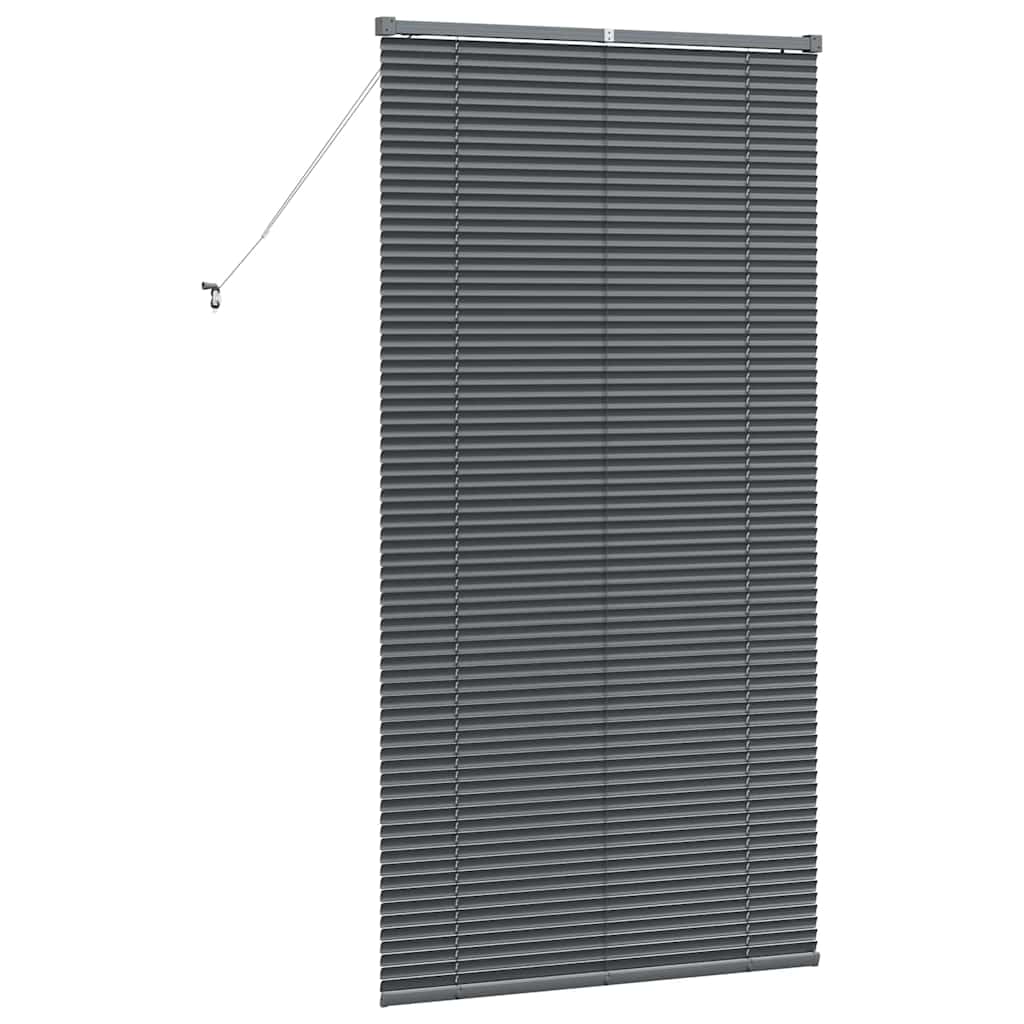 Venecijanski zastore Tamno siva 175 x 85 cm Aluminij