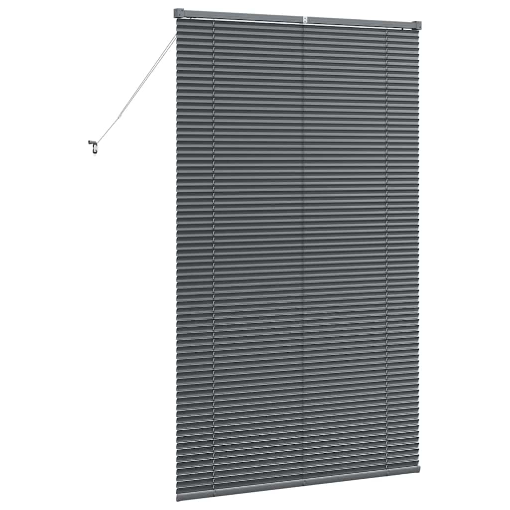 Venecijanski zastore Tamno siva 175 x 100 cm Aluminij