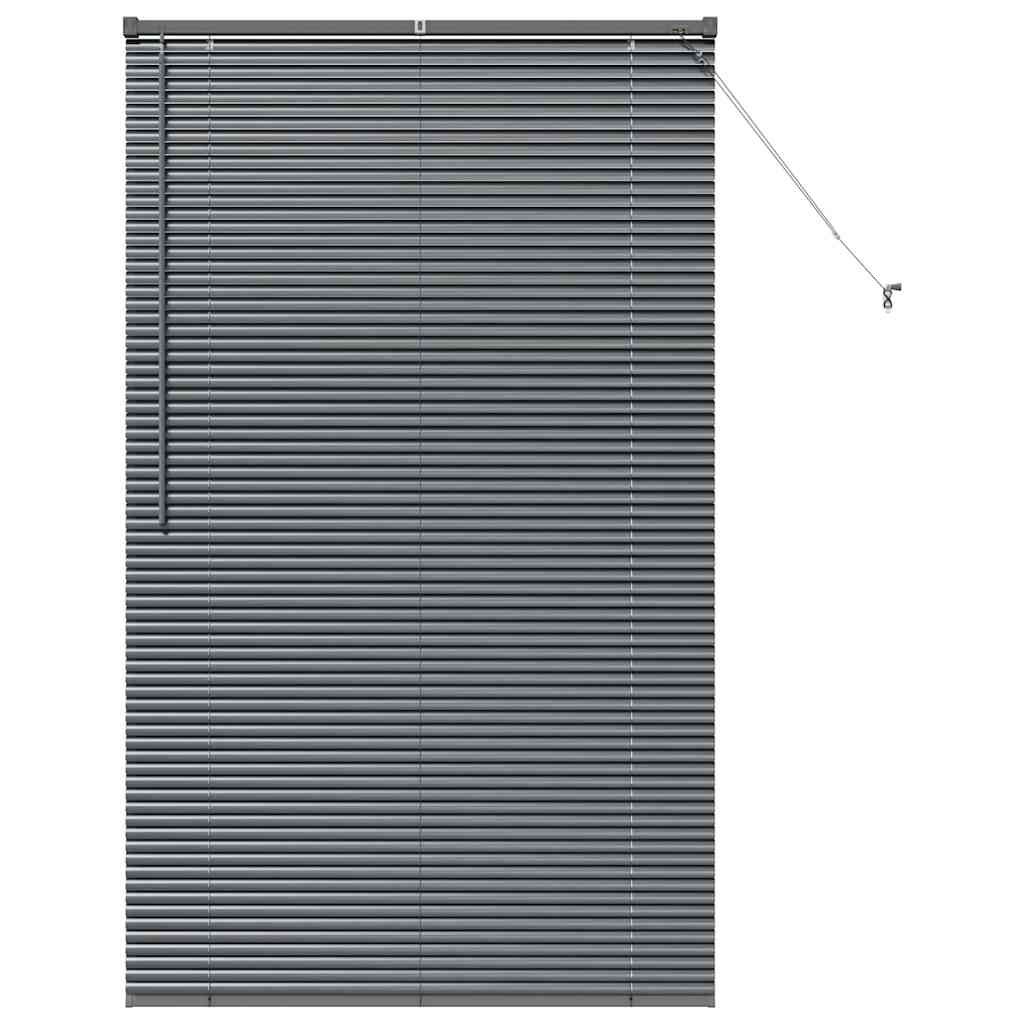 Venecijanski zastore Tamno siva 175 x 100 cm Aluminij