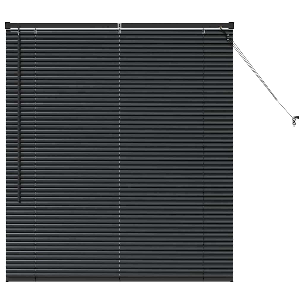 Venecijanski zastore Crna 130 x 120 cm Aluminij